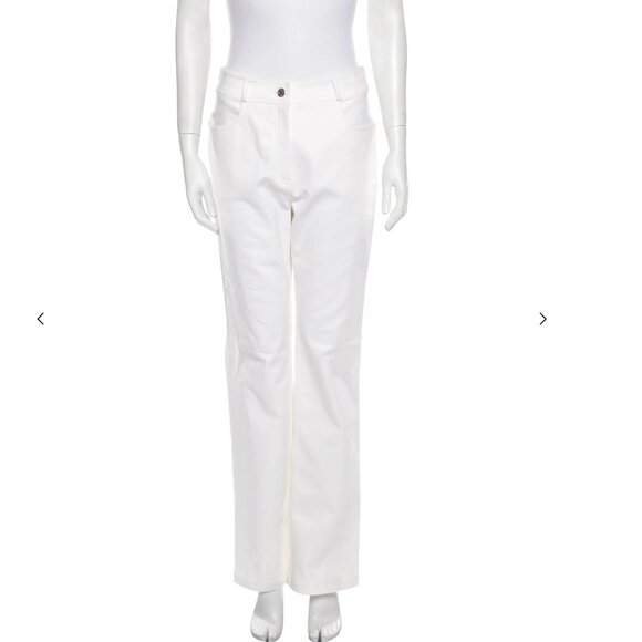 Celine Vintage Wide Leg Jeans - Picture 1 of 3